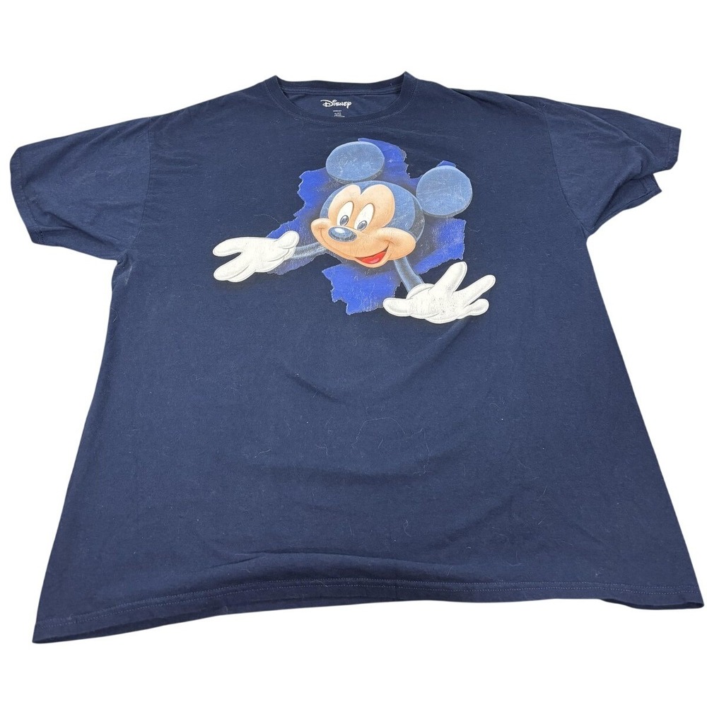 Disney Mickey Mouse Shirt Men's XL Cartoon Graphic 90's Tee